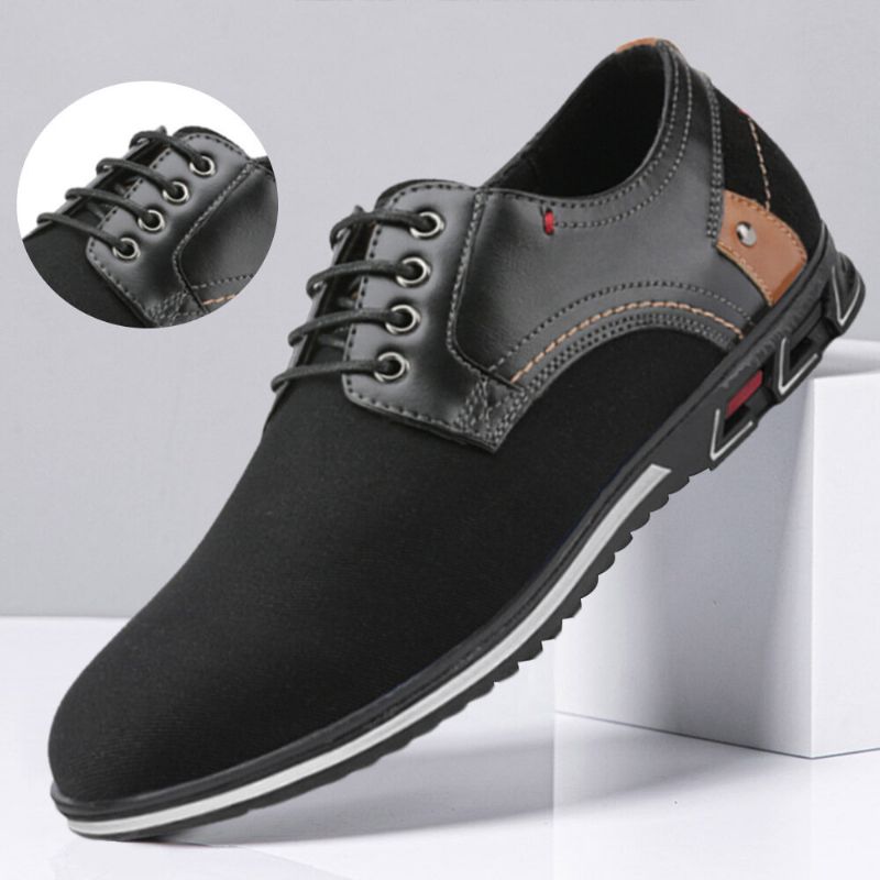 Hommes Microfibre Cuir Antidérapant Conduite Business Casual Chaussures