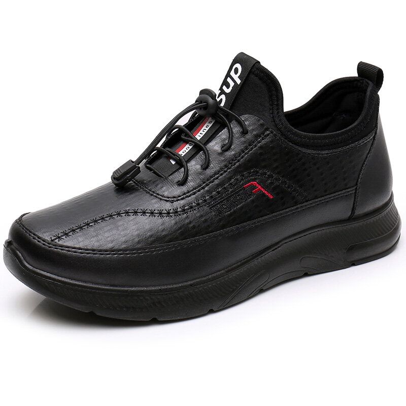 Hommes Microfibre Respirant Semelle Souple Antidérapant Léger Confortable Sports Casual Chaussures