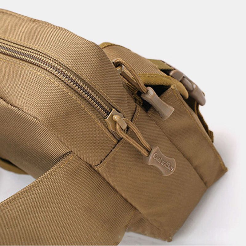 Hommes Nylon Camouflages Multifonction Extérieur Bouteille D'eau Taille Sac Tactique Sac