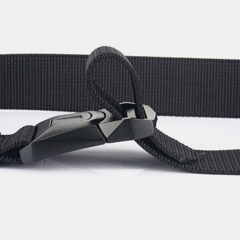 Hommes Nylon Quick Release Insert-boucle 125 cm Respirant À Séchage Rapide En Plein Air Ceinture De Sécurité Formation Tactique Ceinture