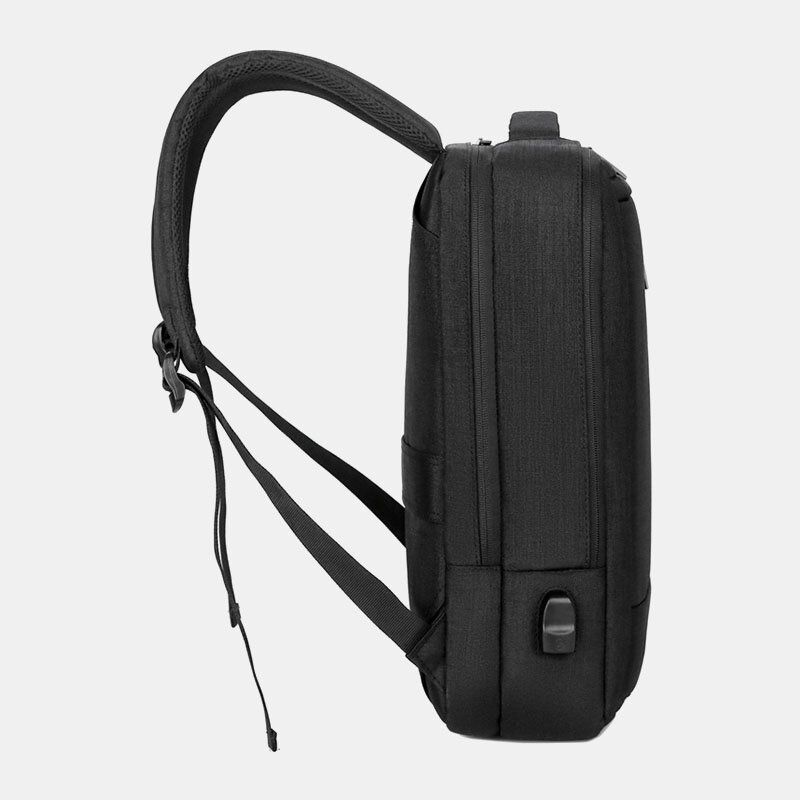 Hommes Oxford 15.6 Pouces Pour Ordinateur Portable Usb Chargeant Un Sac À Dos Pour Ordinateur Portable