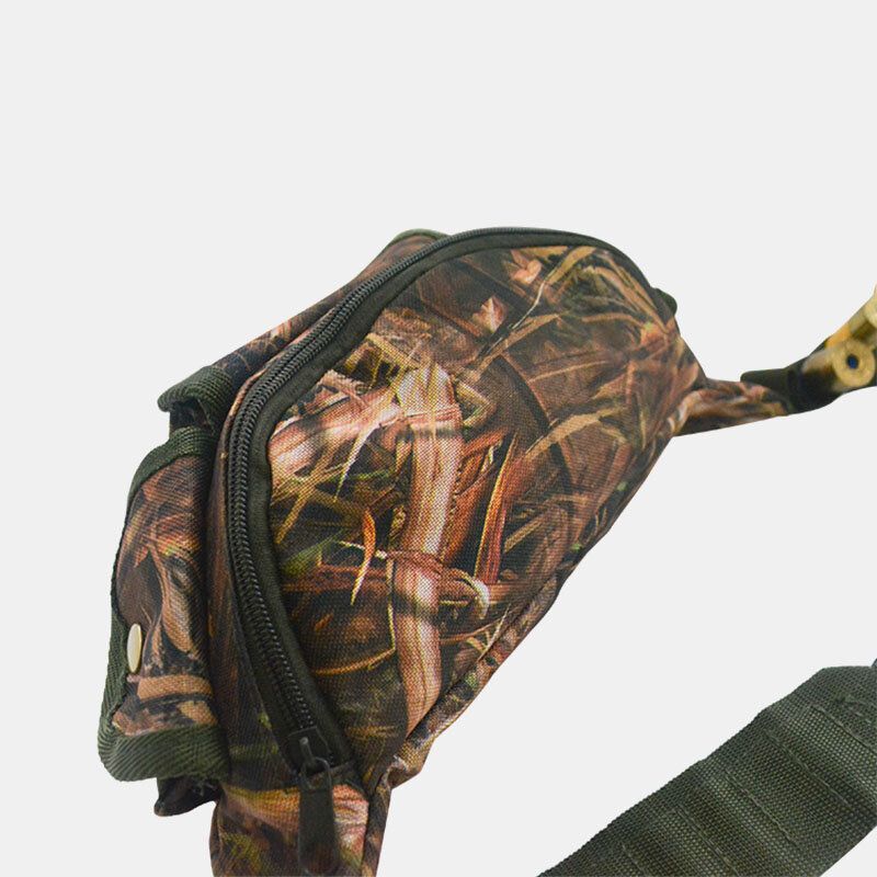 Hommes Oxford Camouflages Multifonction Chasse En Plein Air Taille Sac Réglable Tactique Sac