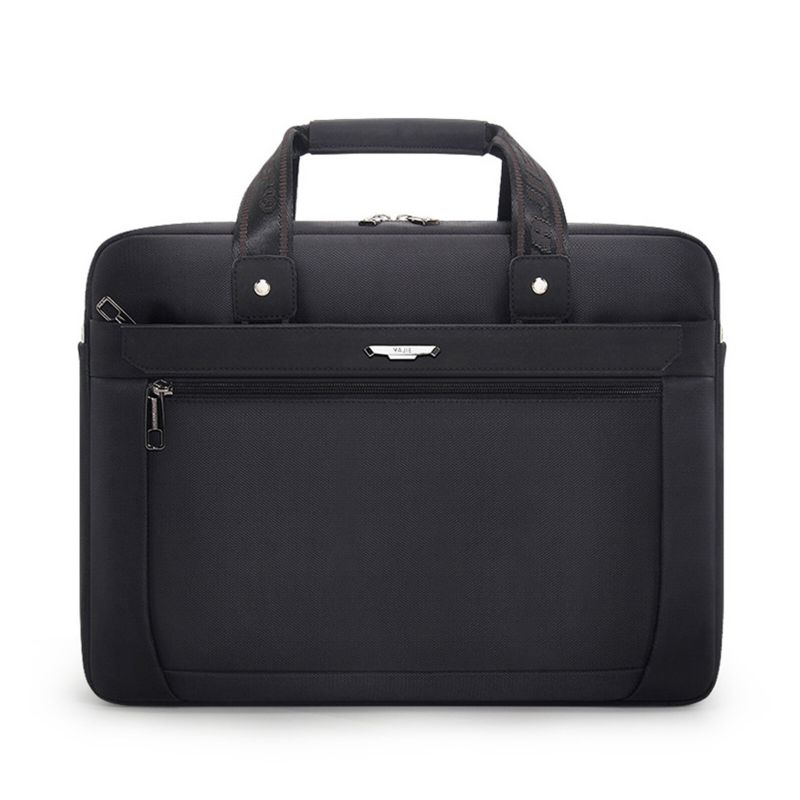 Hommes Oxfords Tissu Décontracté Grande Capacité Porte-documents Sangle Convertible Avec Poignée 16 Pouces Sac Pour Ordinateur Portable