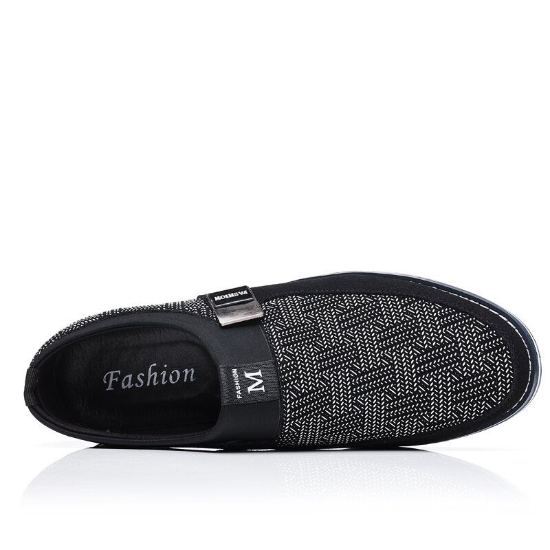 Hommes Respirant Antidérapant Confortable Doux Bas Slip On Casual Business Mocassins Chaussures