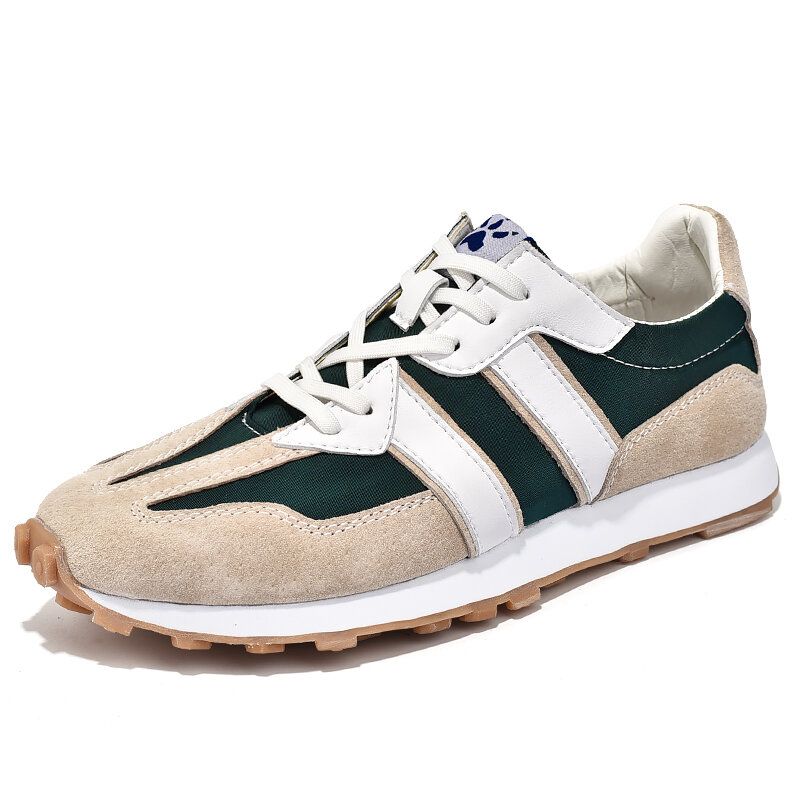 Hommes Respirant Léger Antidérapant Confortable Preppy Style Casual Chaussures De Sport