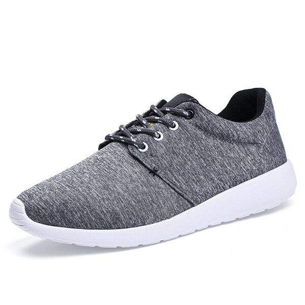 Hommes Respirant Semelle Souple Antidérapant Coussiné Confortable Sports Casual Chaussures De Randonnée