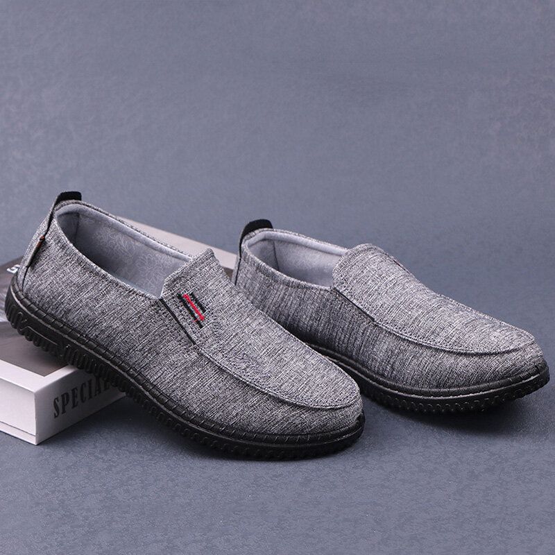 Hommes Respirant Semelle Souple Léger Confortable Rembourré Old Peking Casual Chaussures