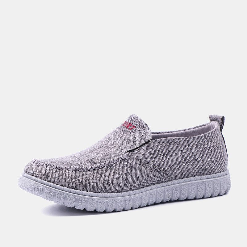 Hommes Respirant Semelle Souple Léger Confortable Slip On Rembourré Chaussures Décontractées