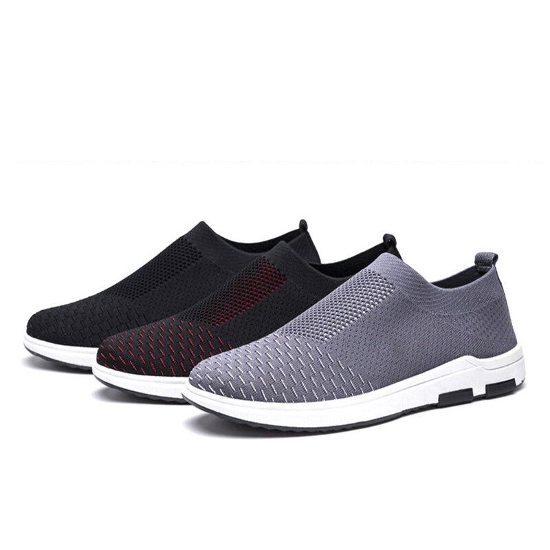 Hommes Respirant Tissu Semelle Souple Confortable Léger Sports Casual Old Peking Chaussures