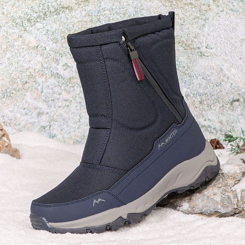 Hommes Side-zip \ Twaterproof Antidérapant Résistant À L'usure Épaissir Plus Velvet Warmth Northeast Snow Boots