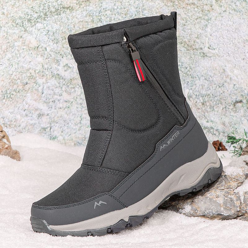 Hommes Side-zip \ Twaterproof Antidérapant Résistant À L'usure Épaissir Plus Velvet Warmth Northeast Snow Boots