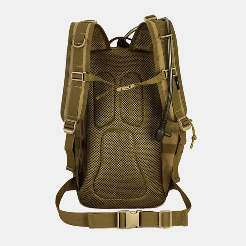 Hommes Toile Camouflage Tactique Extérieur Escalade Voyage Équitation Camping Sac À Dos