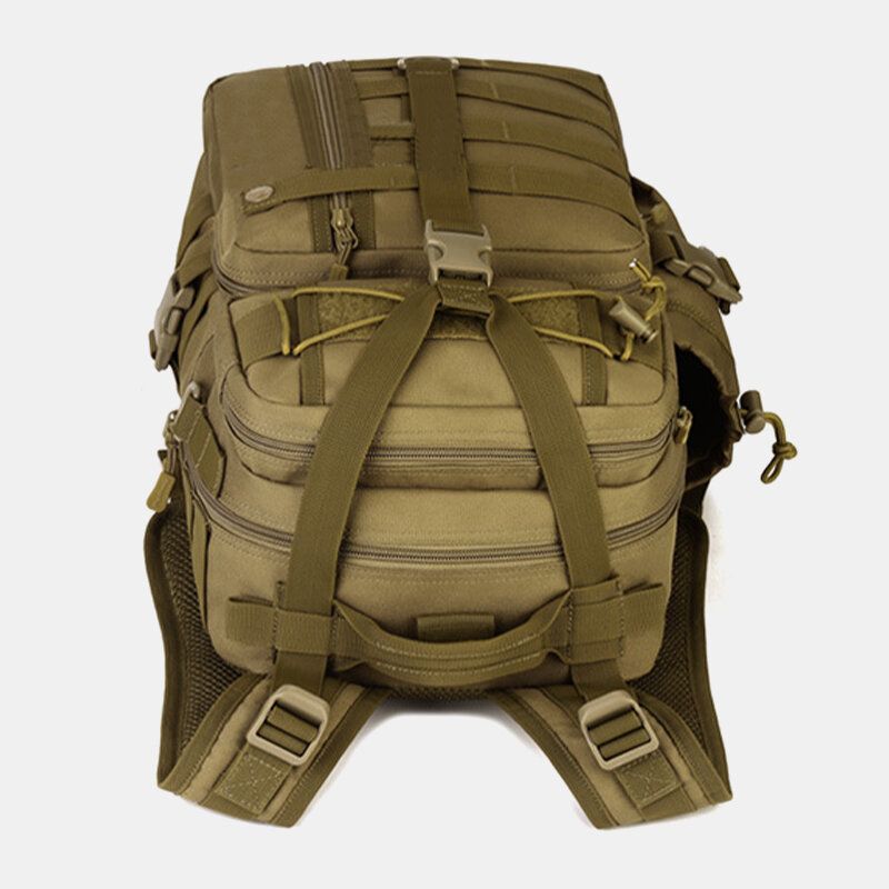 Hommes Toile Camouflage Tactique Extérieur Escalade Voyage Équitation Camping Sac À Dos