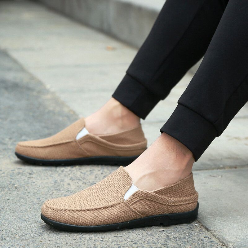 Hommes Wearable Slip On Soft Soled Casual Driving Mocassins Chaussures