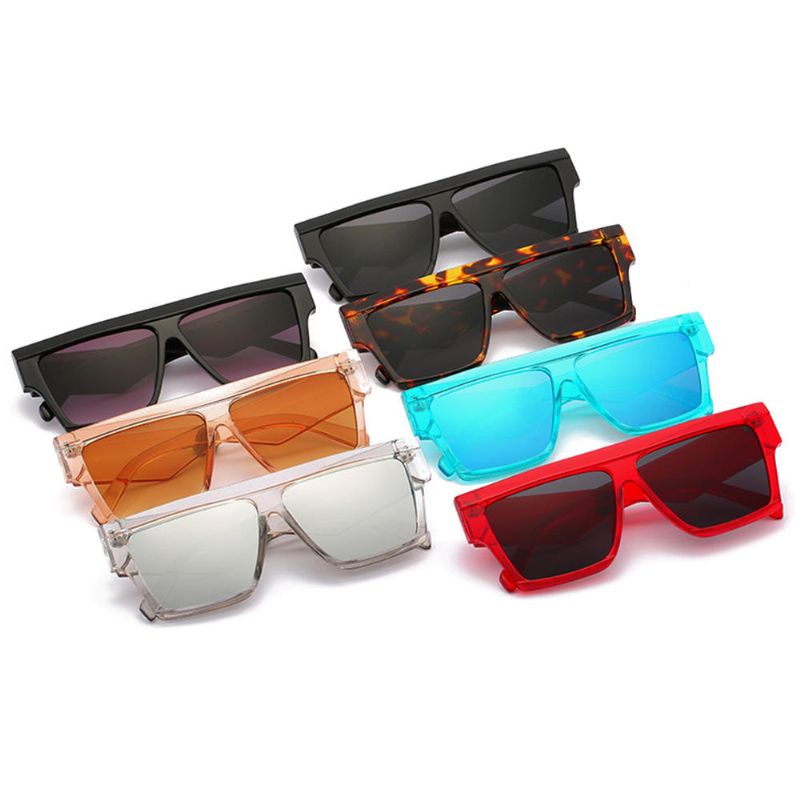 Lunettes De Conduite Multicolores Fshion Pour Hommes Et Femmes Lunettes De Soleil Carrées À Monture Rétro