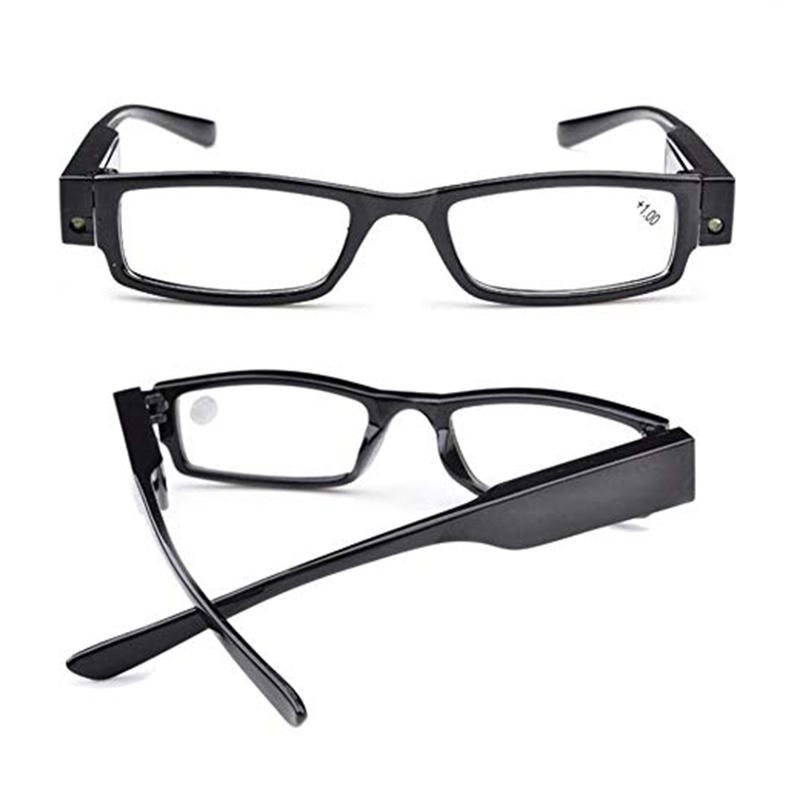 Lunettes De Lecture Cerclées Lunettes De Vue Spectaculaires Avec Lumière Led