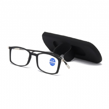 Lunettes De Presbytie Carrées Unisexes Décontractées Anti-rayonnement Anti-lumière Bleue