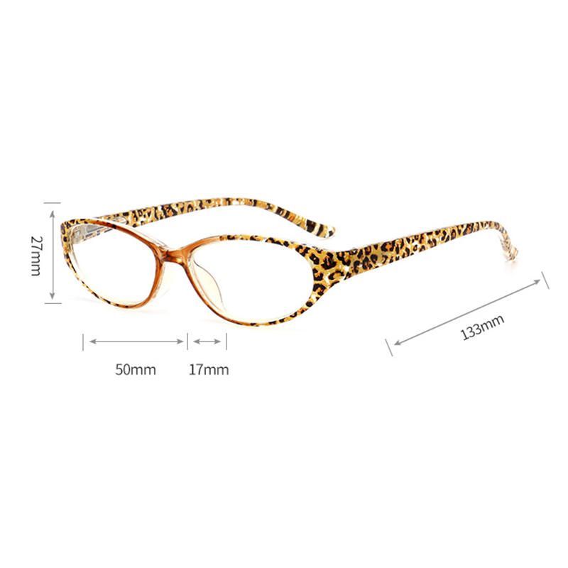 Lunettes De Presbytie En Résine Léopard Pour Hommes Et Femmes