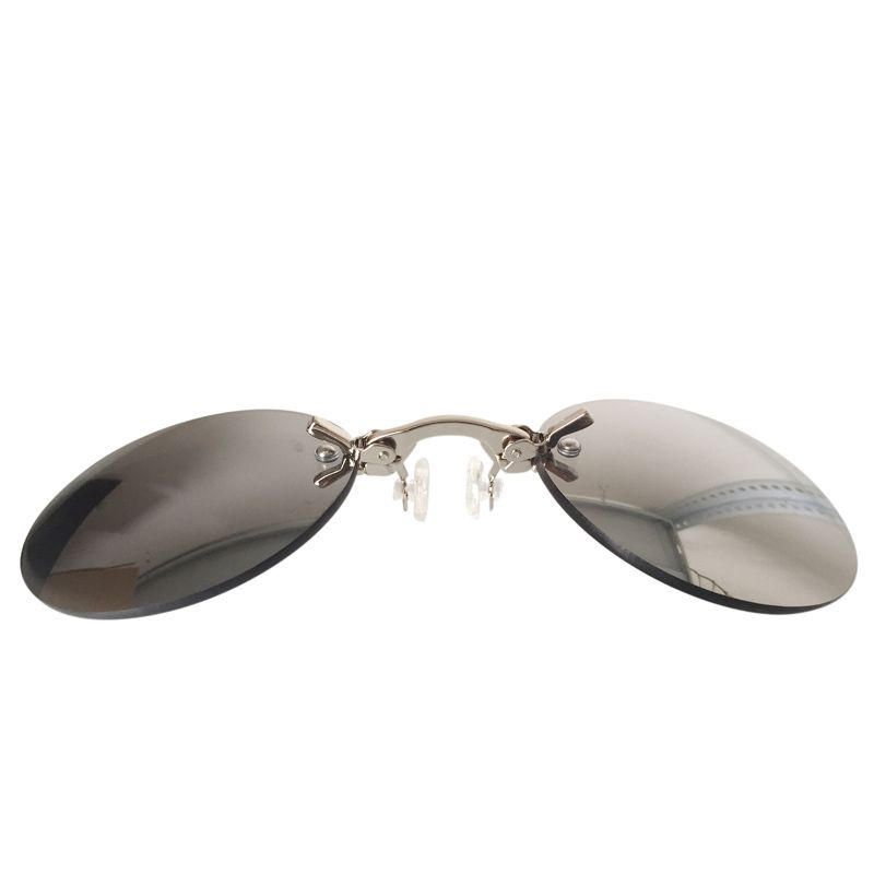 Lunettes De Soleil À Clip En Métal Pour Hommes