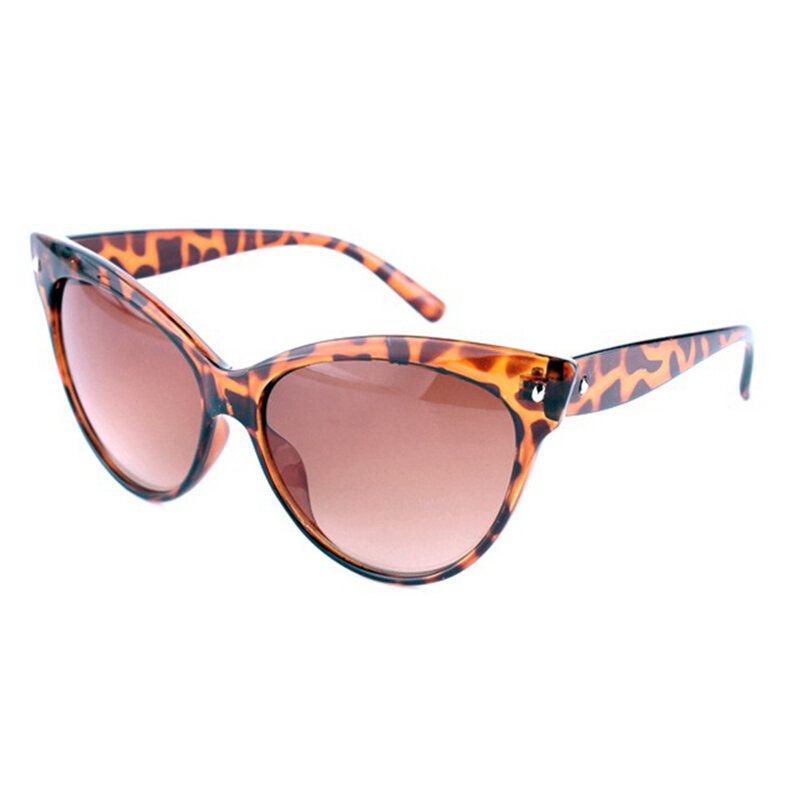 Lunettes De Soleil Léopard Polarisées Vintage Œil De Chat Pour Femme