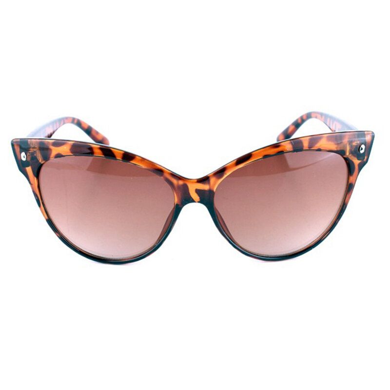 Lunettes De Soleil Léopard Polarisées Vintage Œil De Chat Pour Femme