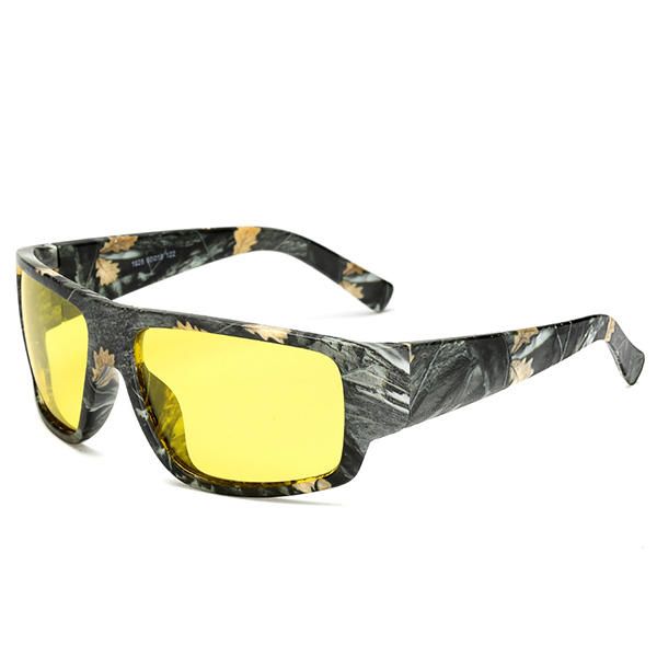 Lunettes De Soleil Polarisées Camouflage Uv400 Sport Pour Hommes