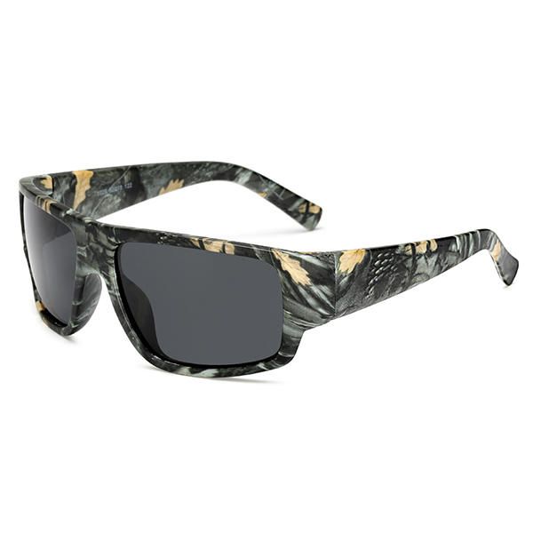 Lunettes De Soleil Polarisées Camouflage Uv400 Sport Pour Hommes