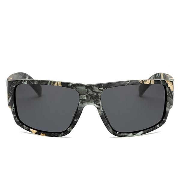 Lunettes De Soleil Polarisées Camouflage Uv400 Sport Pour Hommes