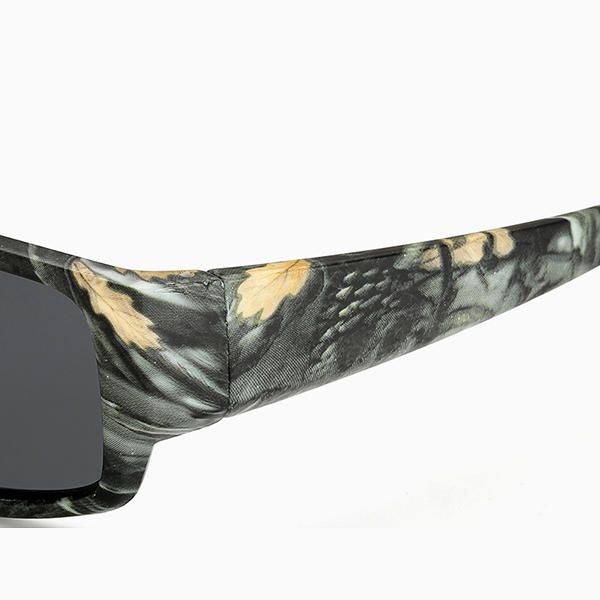 Lunettes De Soleil Polarisées Camouflage Uv400 Sport Pour Hommes