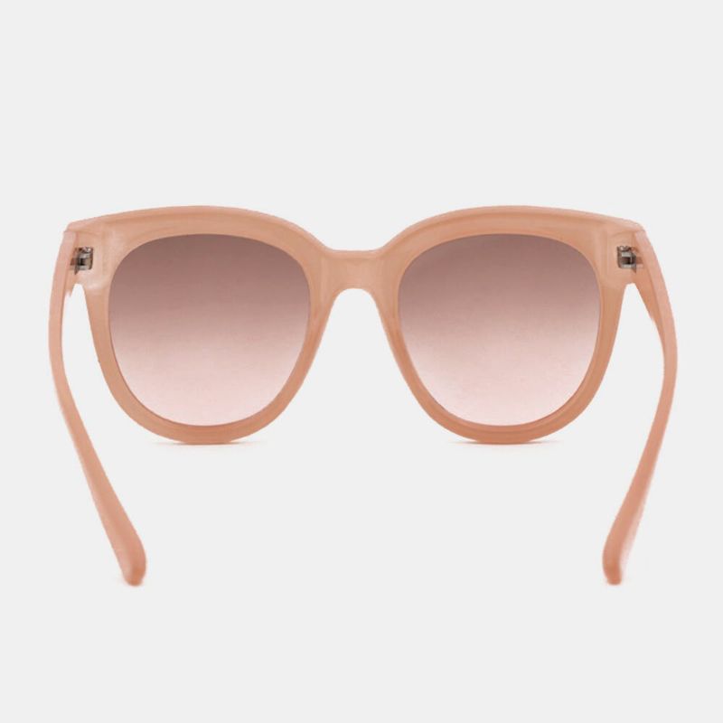 Lunettes De Soleil De Protection Contre Les Uv D'été De Forme Ronde Classique Vintage Pour Femmes