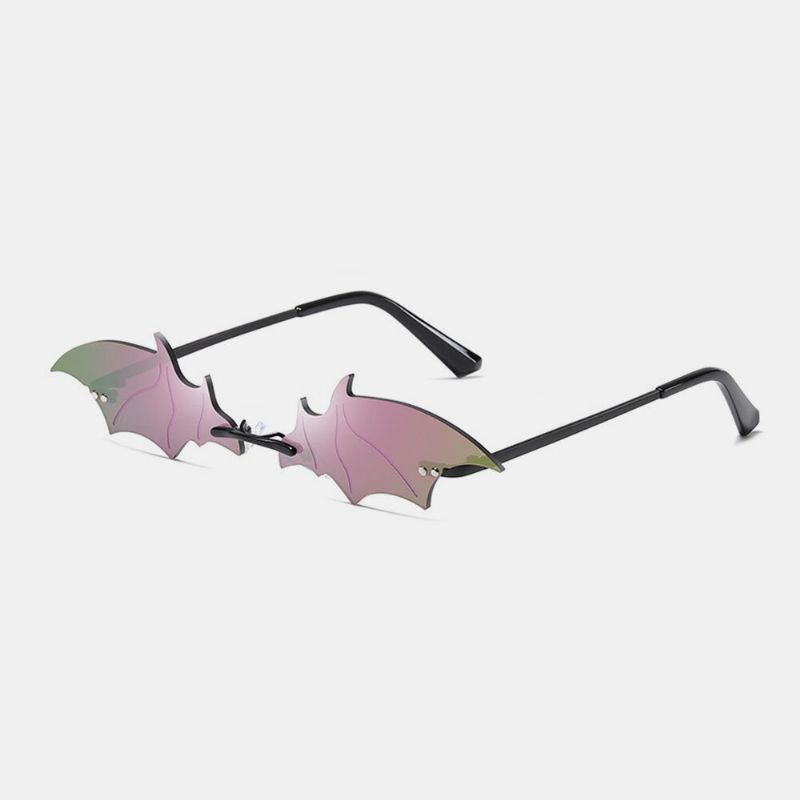 Lunettes De Soleil De Protection Contre Les Uv Tendance Tendance En Forme De Chauve-souris De Personnalité Unisexe