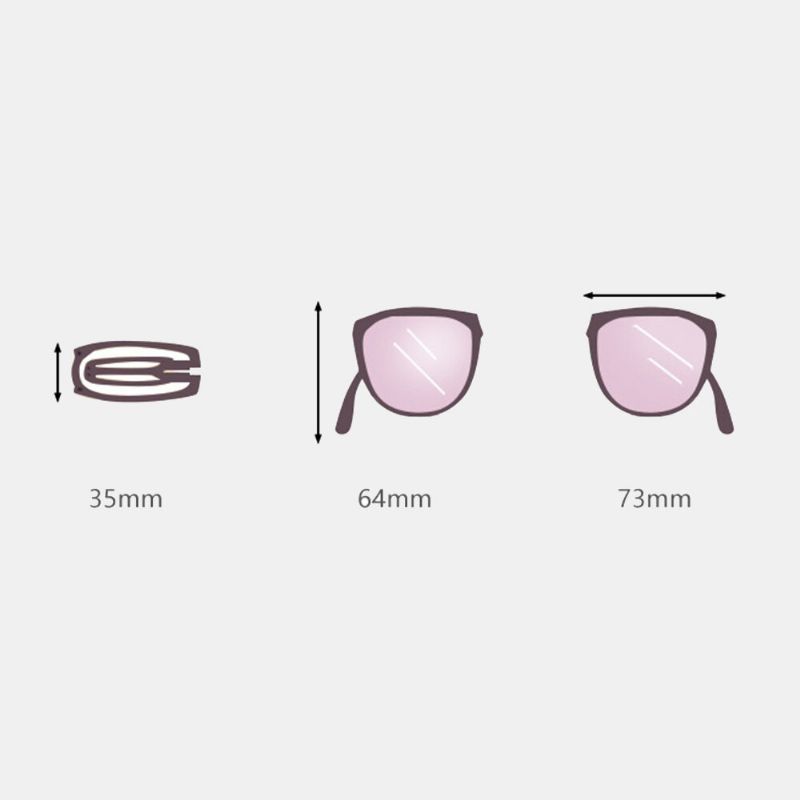 Lunettes De Soleil De Protection Uv Polarisées Unisexes Avec Verres Teintés Plein Cadre Lunettes De Soleil De Mode Portables Ultra-légères Entièrement Pliables