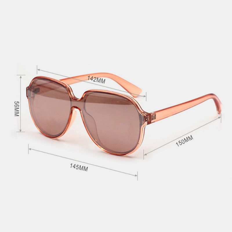 Lunettes De Soleil Simples Unisexes Carrées Avec Protection Contre Les Uv Et À La Mode