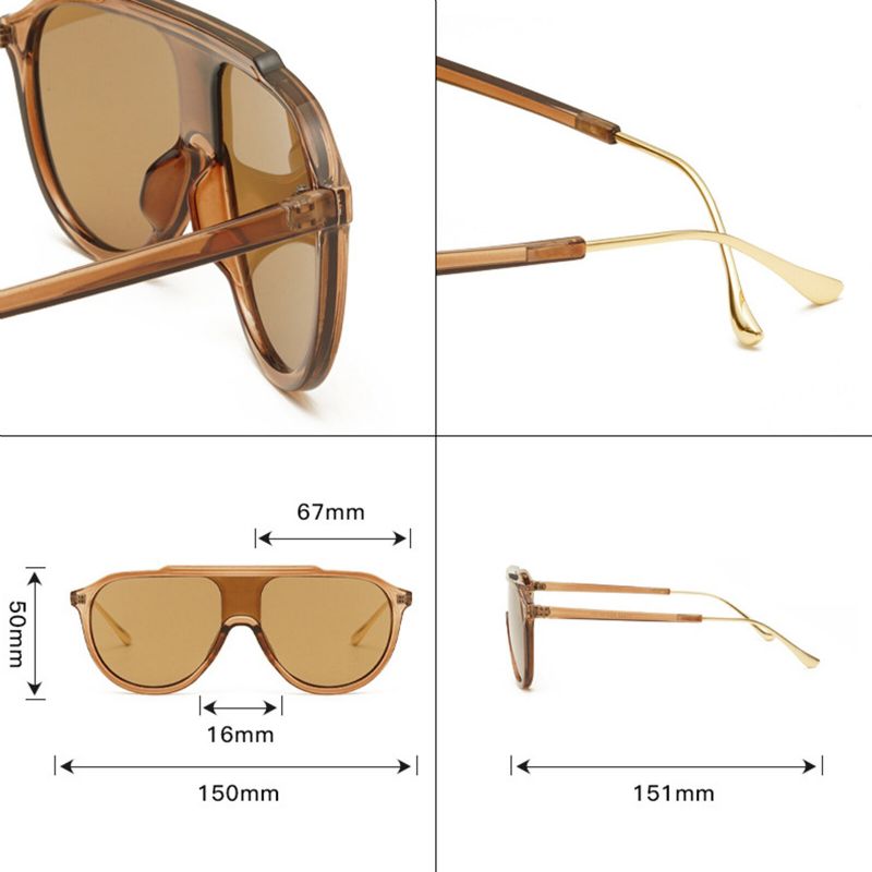 Lunettes De Soleil De Voyage En Plein Air Décontractées Avec Protection Uv En Métal En Plastique Neutre