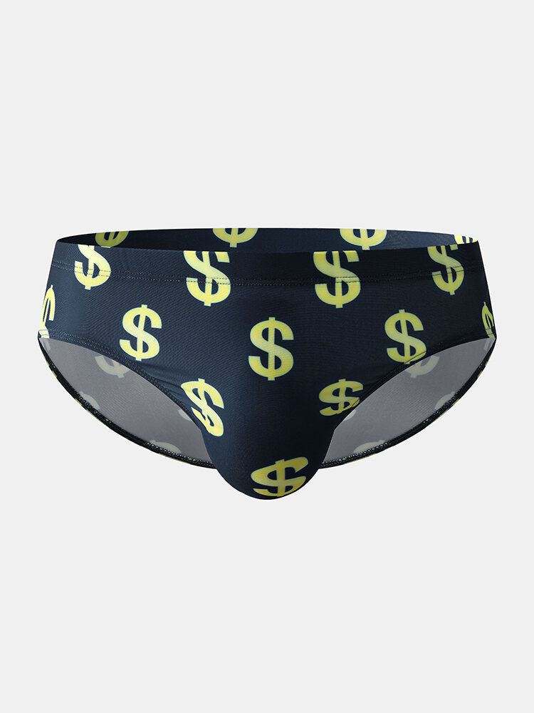 Maillot De Bain Imprimé Motif Dollar Pour Homme