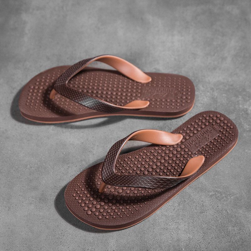 Men Casual Flip-flop Massage Particles Home Pantoufles