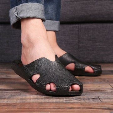 Men Casual Home Indoor Slip On Slippers