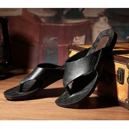 Men Casual Home Indoor Slip On Slippers