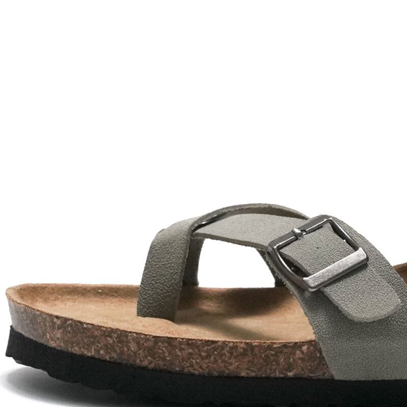 Men Clip Toe Buckle Slip On Casual Beach Daily Pantoufles