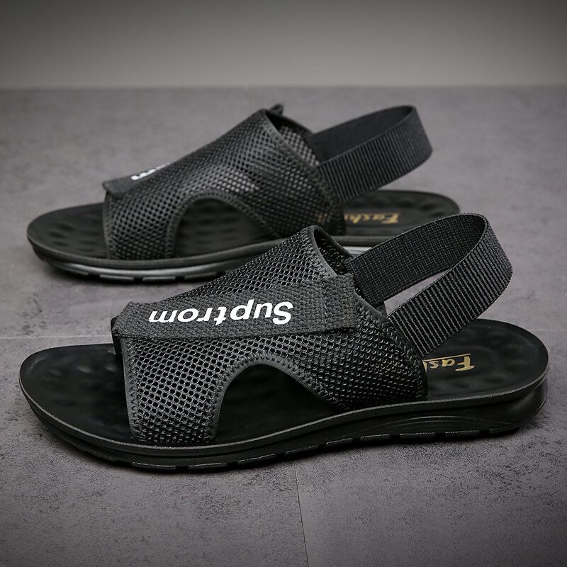 Men Two Ways Casual Beach Slip On Hollow Outdoor Sandals