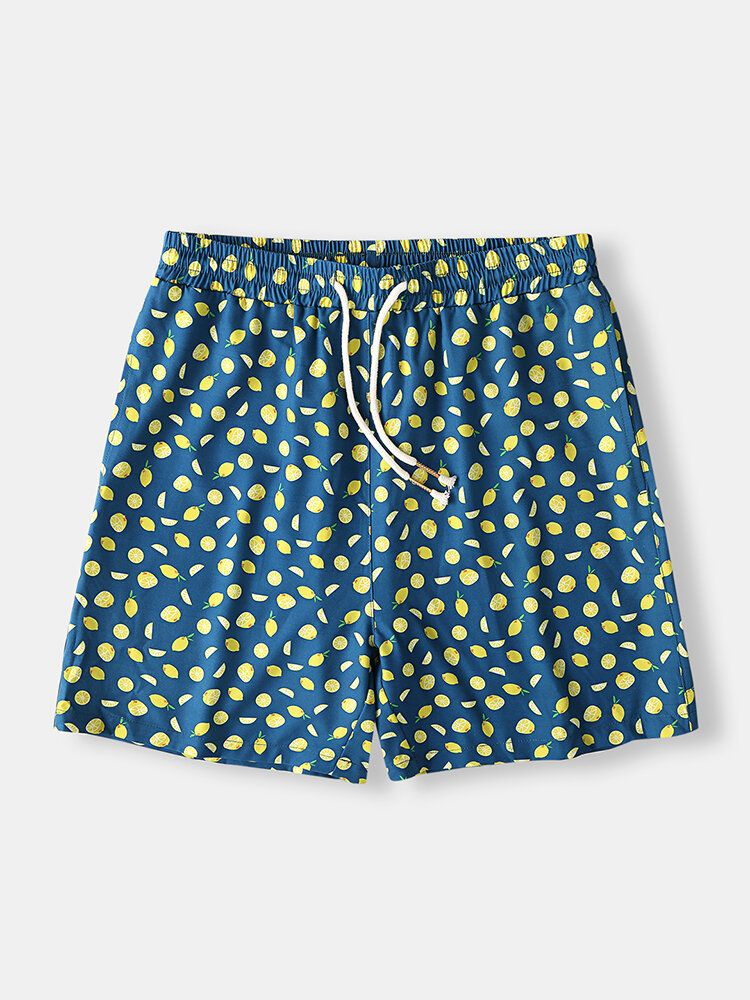 Mens Holiday Dot Funny Shorts De Plage À Séchage Rapide