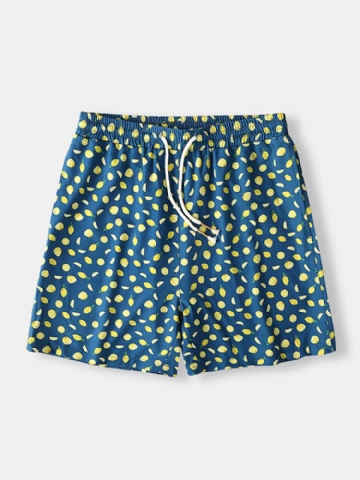 Mens Holiday Dot Funny Shorts De Plage À Séchage Rapide