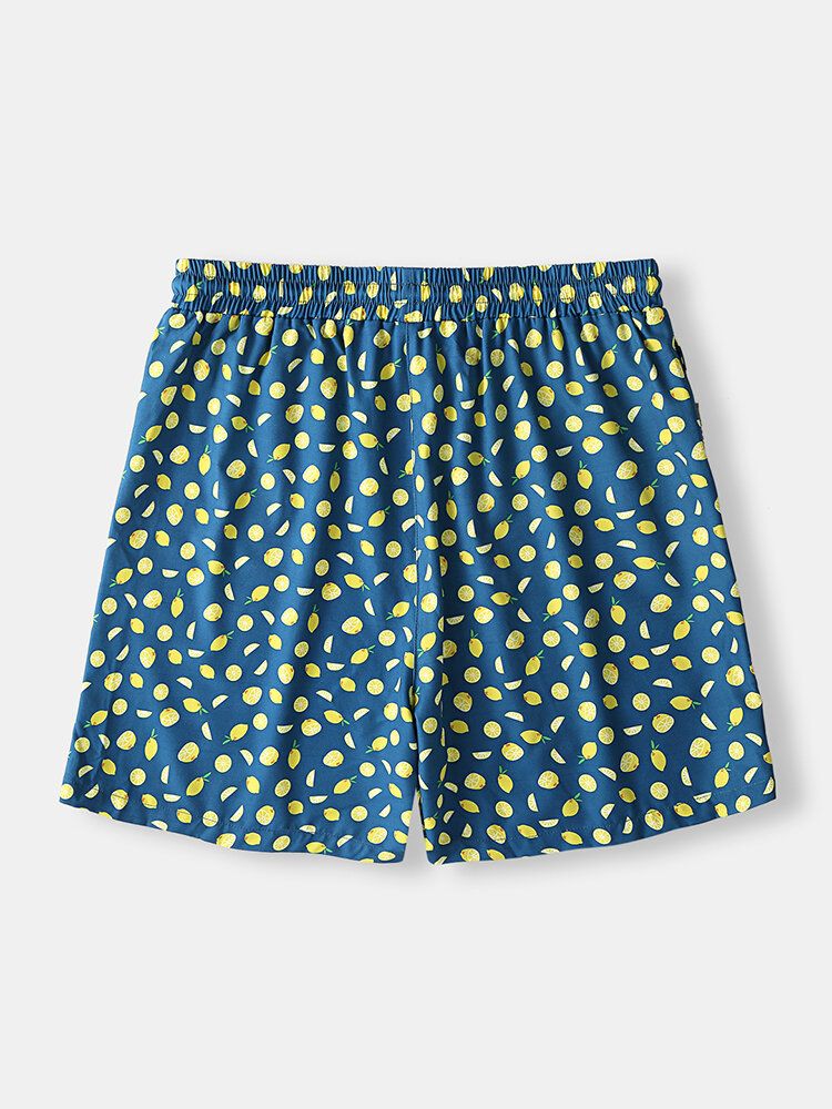 Mens Holiday Dot Funny Shorts De Plage À Séchage Rapide