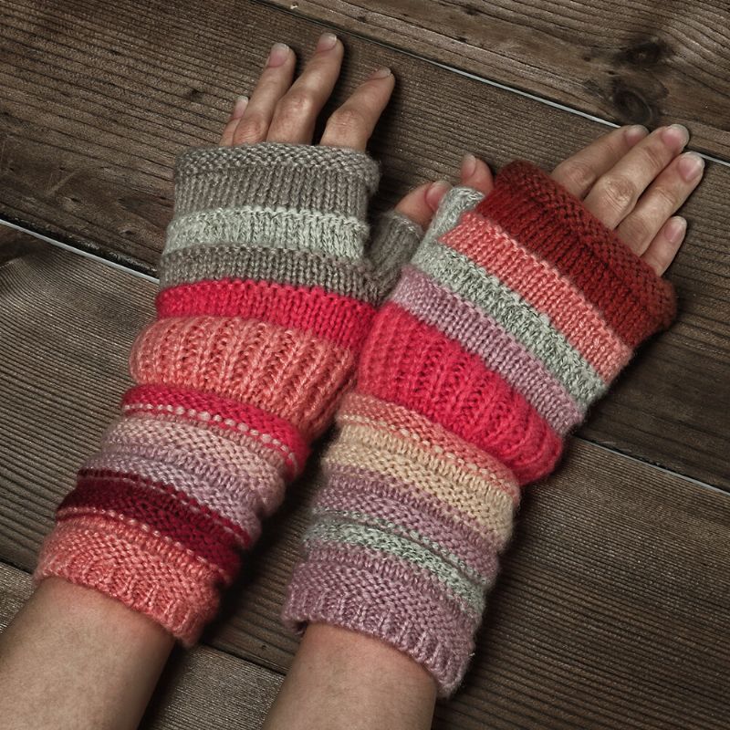 Mitaines De Gants Décontractées De Couleur