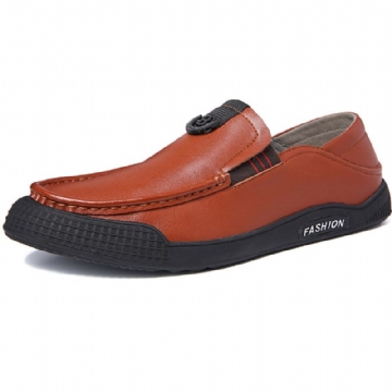 Mocassins De Marche Décontractés Pour Hommes De Couleur Pure