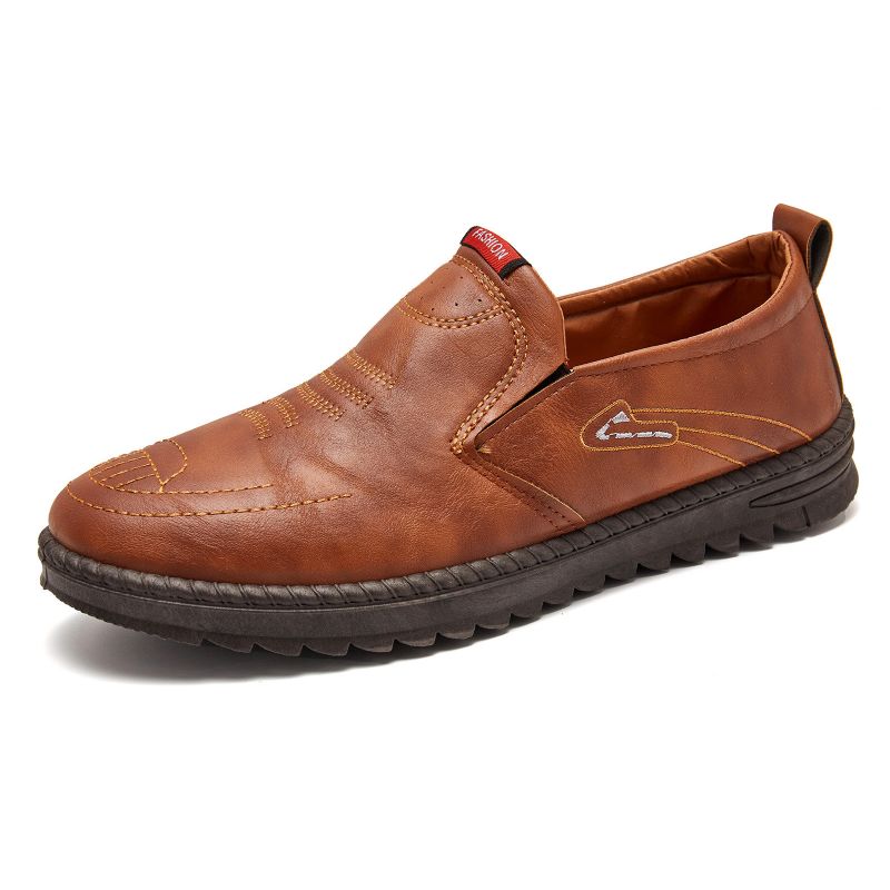 Mocassins Plats Décontractés À Enfiler Confortables Et Confortables À La Mode Pour Hommes