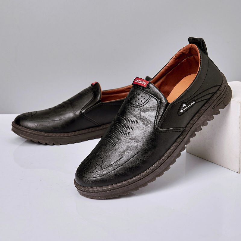 Mocassins Plats Décontractés À Enfiler Confortables Et Confortables À La Mode Pour Hommes