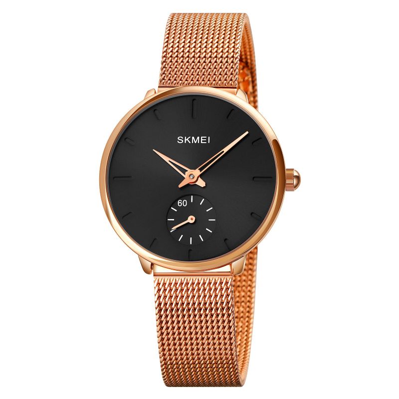 Mode Élégante Femmes Montre Casual Bracelet En Acier Inoxydable Montre À Quartz Étanche