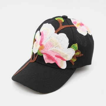 Mode Embroidary Baseball Cap Casual Sun Hat Cunscreen Cap For Women