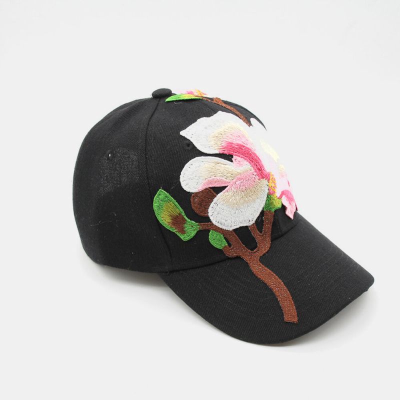 Mode Embroidary Baseball Cap Casual Sun Hat Cunscreen Cap For Women